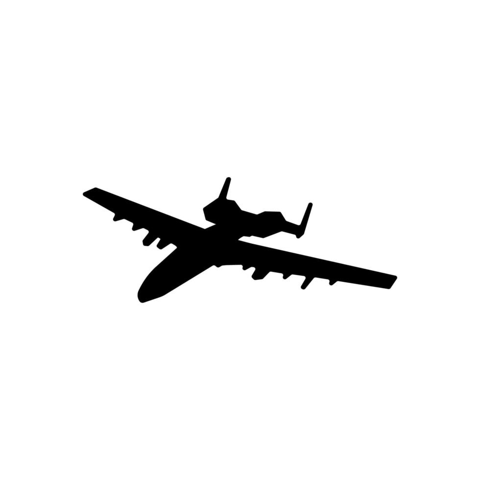 flygplan ikon vektor logotyp illustration