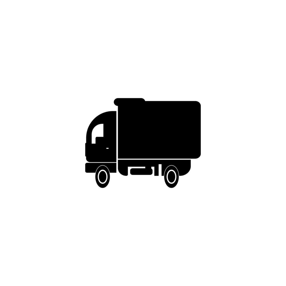 LKW-Symbol, Vektorgrafik-Design vektor