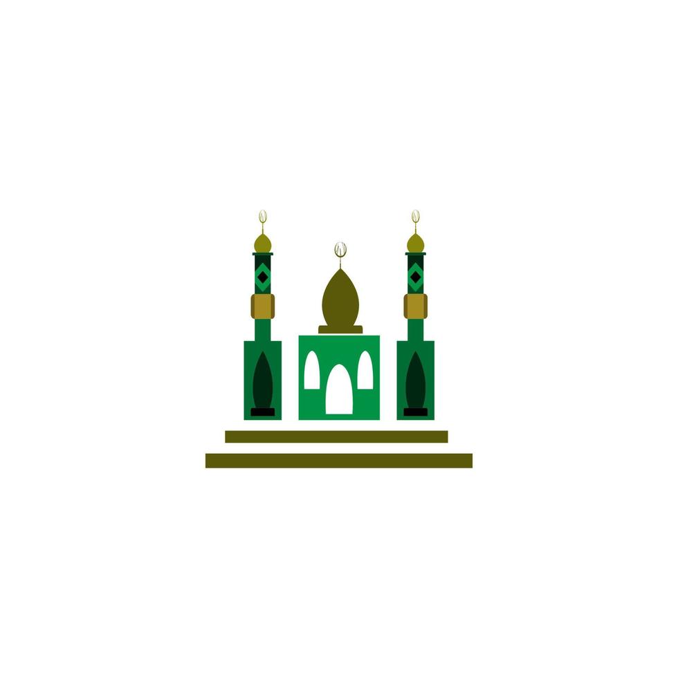 Moschee-Logo-Bild-Vektor-Illustration-design vektor