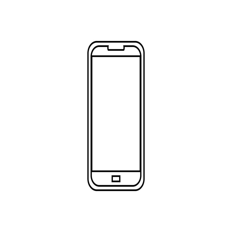 telefon mobiltelefon ikon vektor