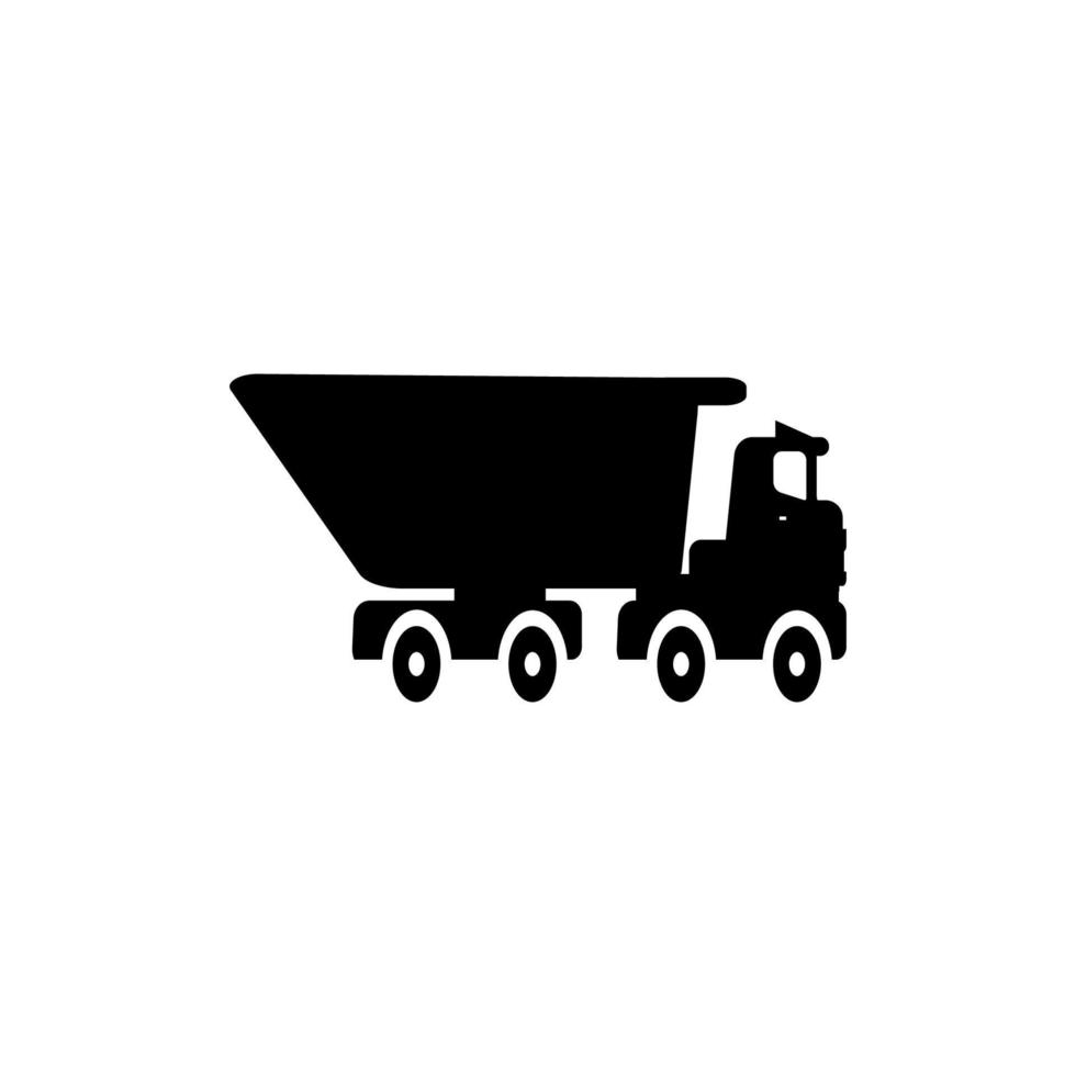 LKW-Symbol, Vektorgrafik-Design vektor