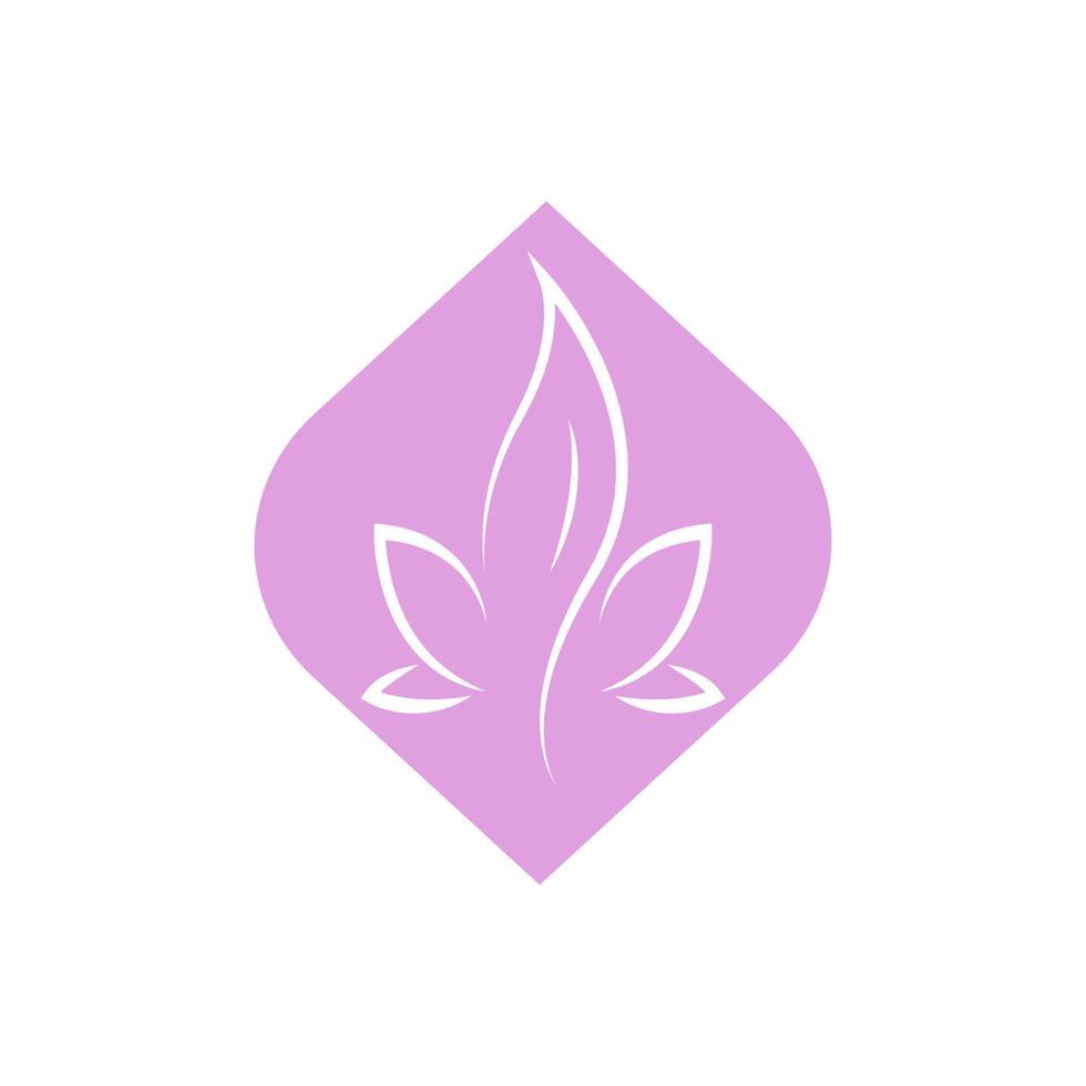 Lotus-Blume-Symbol-Vektor-Illustration vektor