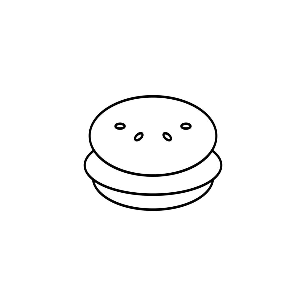 burger-symbol-illustrationsdesign vektor