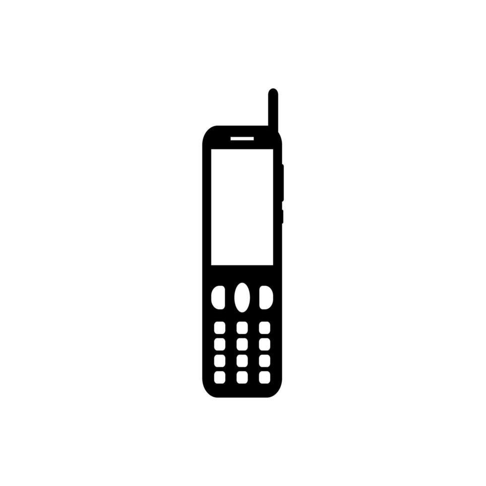 telefon mobiltelefon ikon vektor