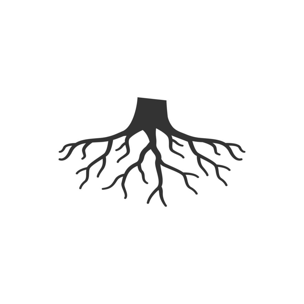 Root-Logo-Icon-Design-Vektor vektor
