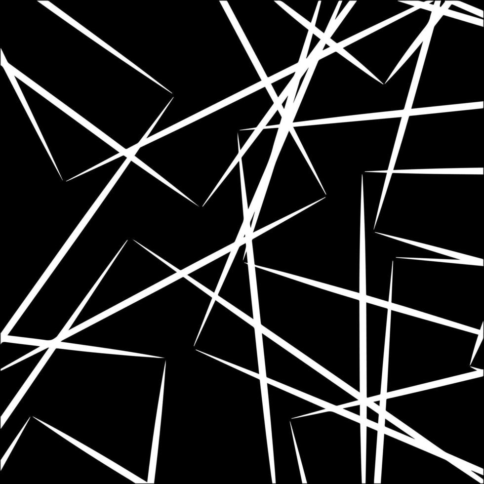 abstrakt geometrisk bakgrund kaotiska linjer i perspektiv vektor