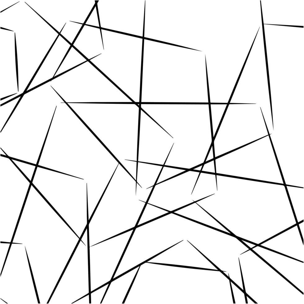 abstrakter geometrischer hintergrund chaotische linien in der perspektive vektor