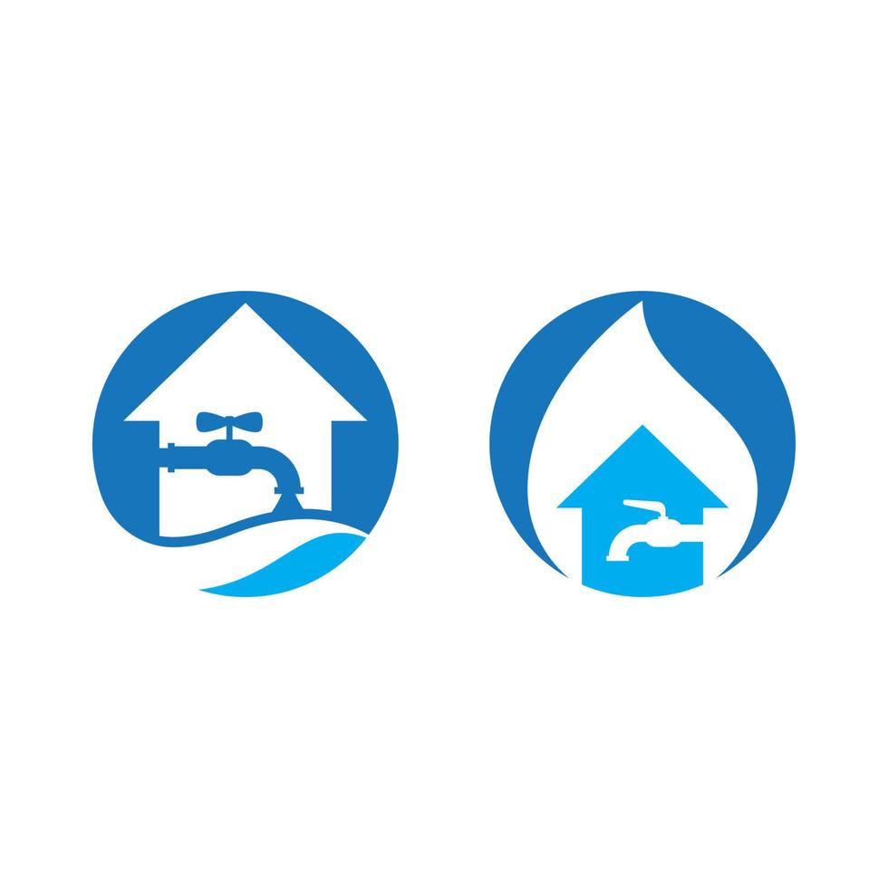 Sanitär-Logo-Bilder vektor