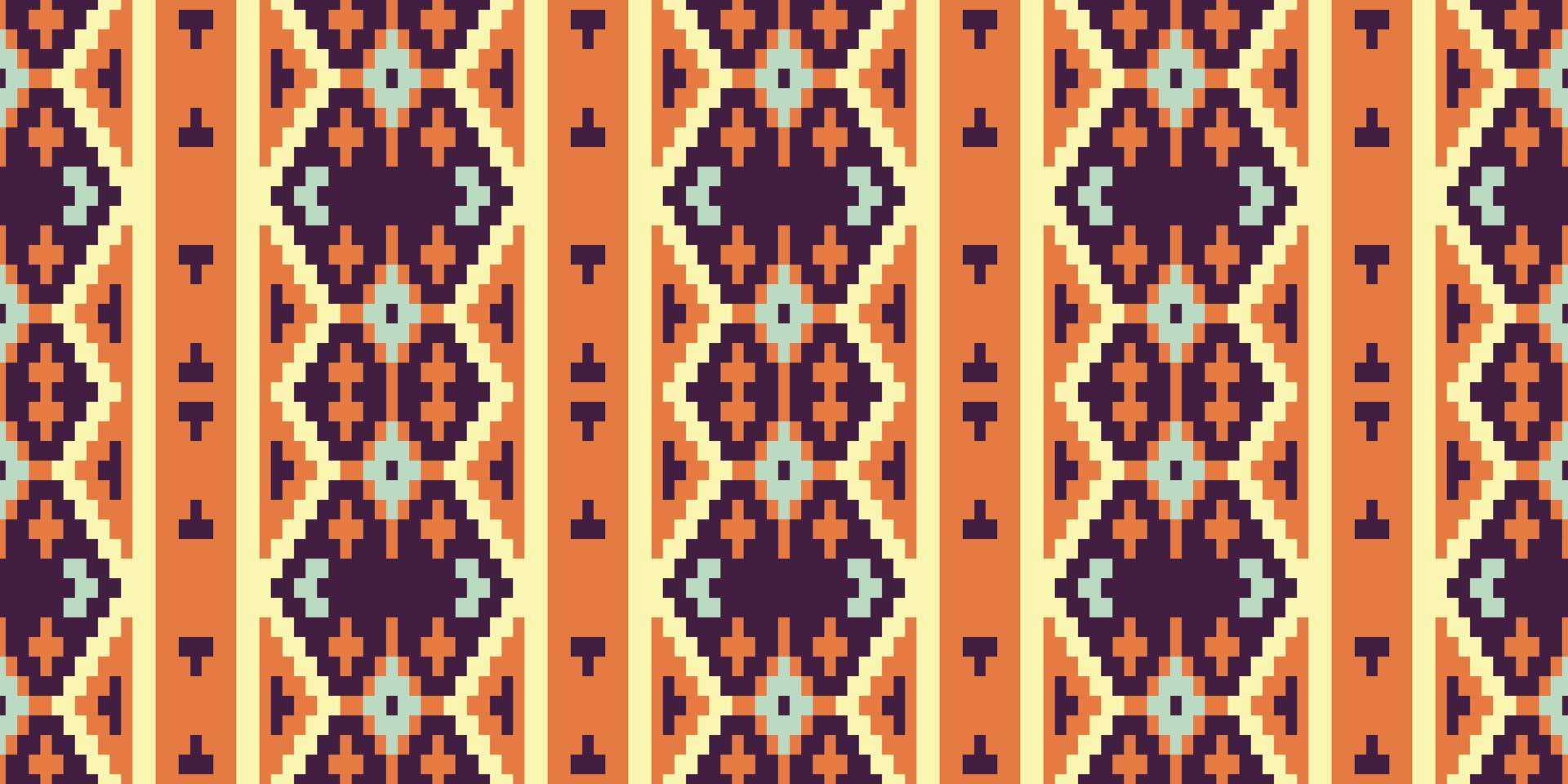 illustration av vektor seamless mönster med afrikansk prydnad. enkelhet mönster. design för utskriftsstruktur. gränsen bakgrund för tapeter, omslagspapper