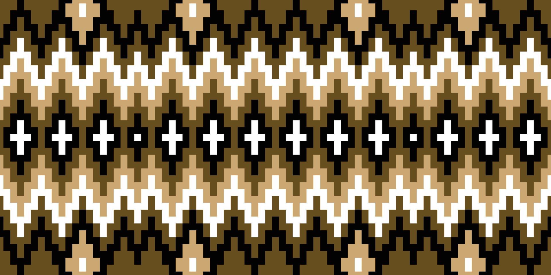 afroamerikansk traditionell geometrisk etnisk sömlös design. Aztec tyg matta prydnad chevron textil dekoration tapeter. tribal boho kalkon broderi bakgrund vektor