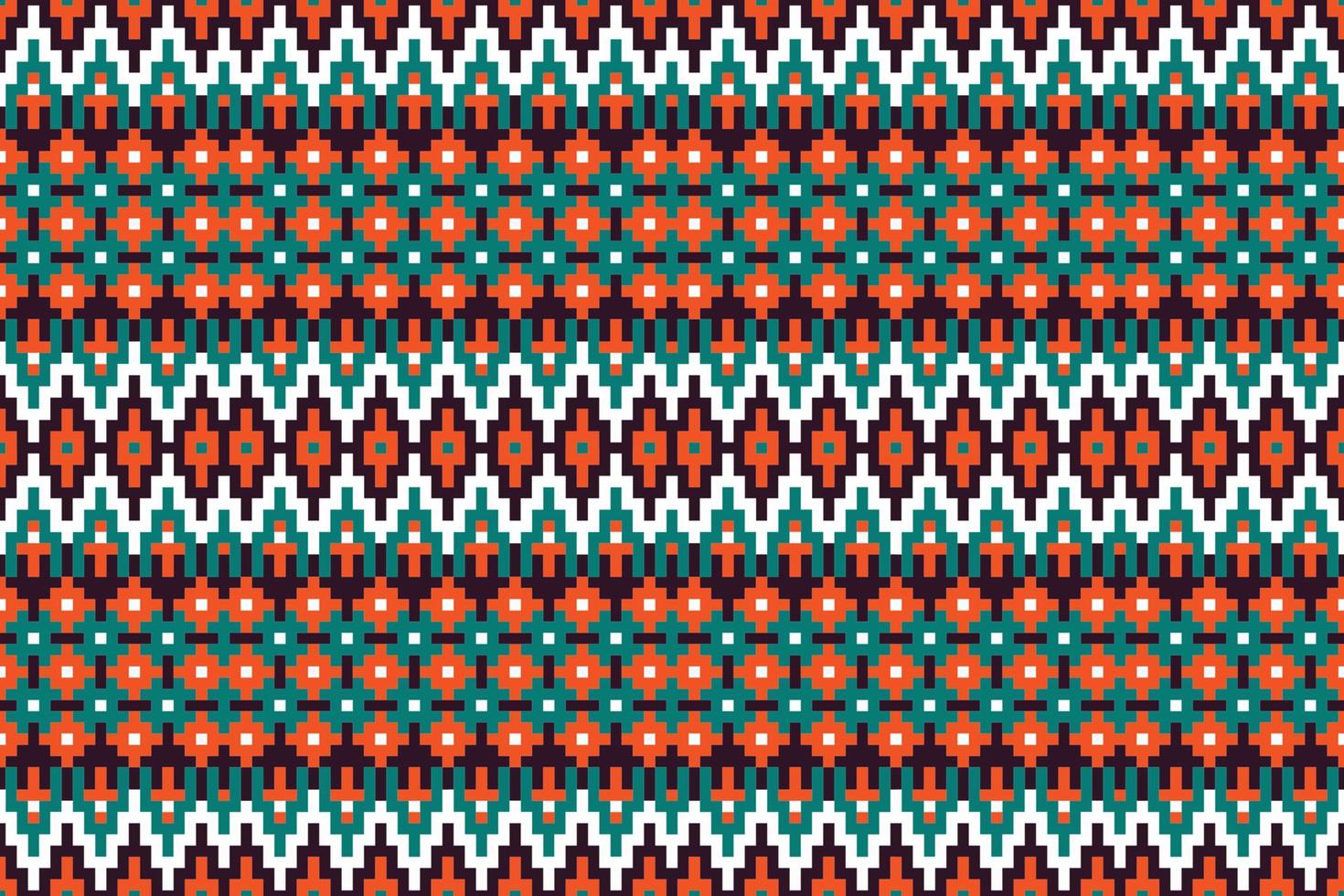 traditionelles afroamerikanisches ethnisches geometrisches nahtloses muster aztekisches design stoffteppich chevron ornament textildekor tapete türkische boho tribal stickerei hintergrund vektor