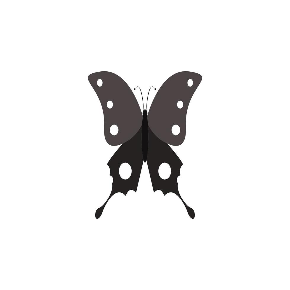 Schmetterling-Icon-Design vektor