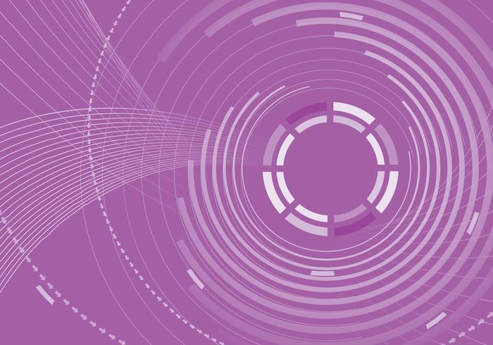 Purple Abstract Circle Background Vector