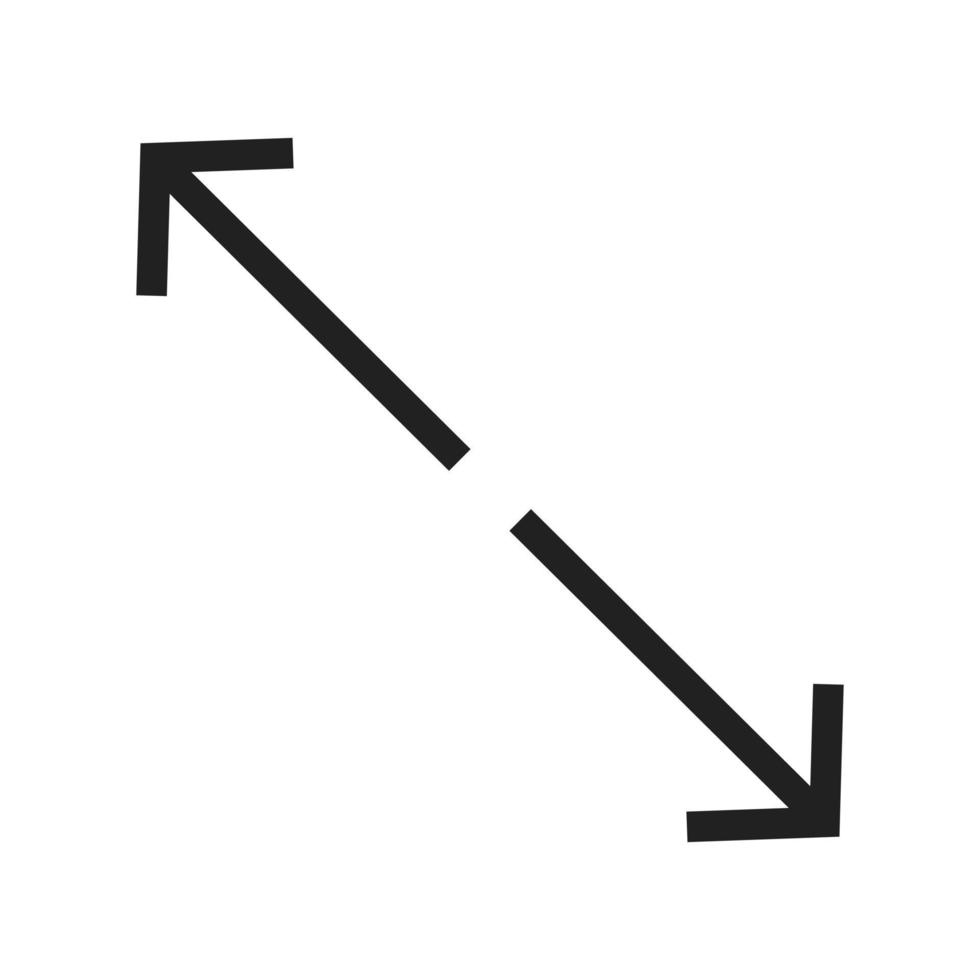 An ii-Liniensymbol anpassen vektor