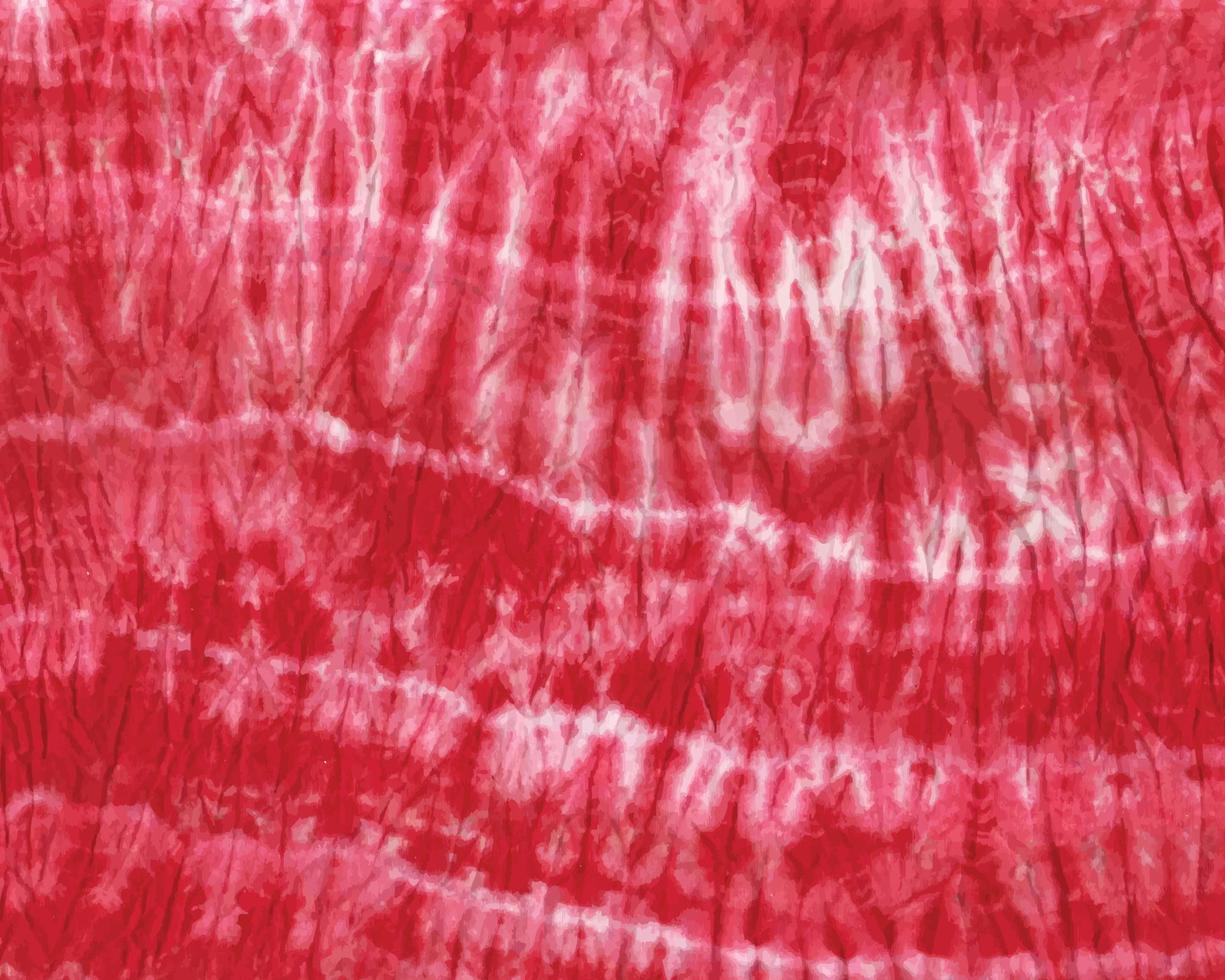 Blumenwelle gemalt rote bunte Batikmuster Hintergrundtextur vektor