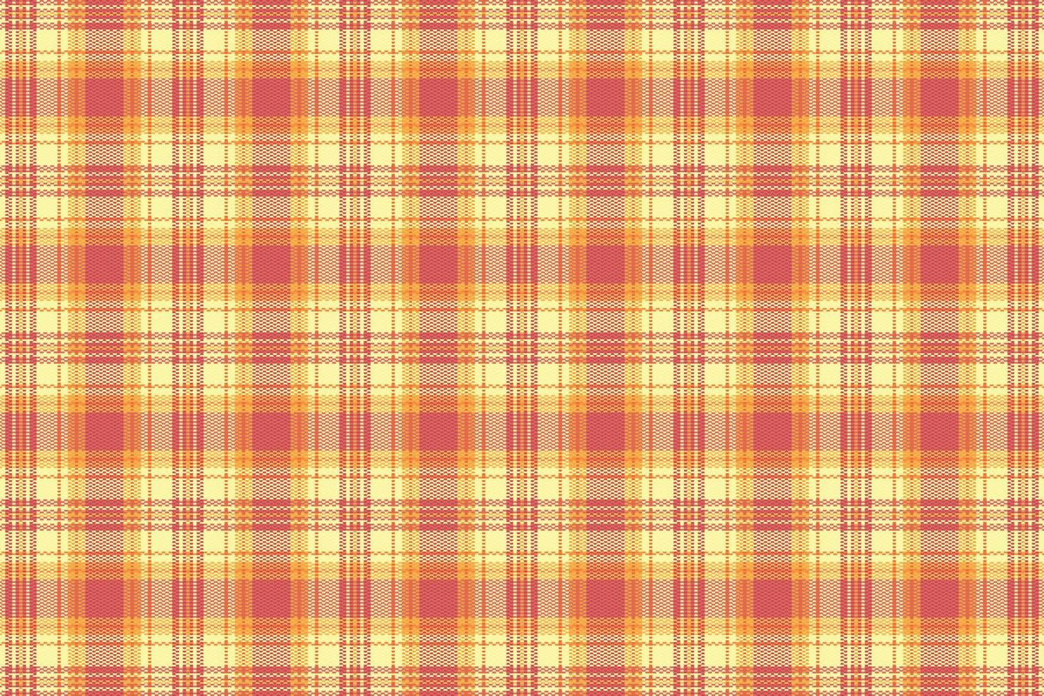 Tartan-Plaidmuster mit Textur und Sommerfarbe. vektor