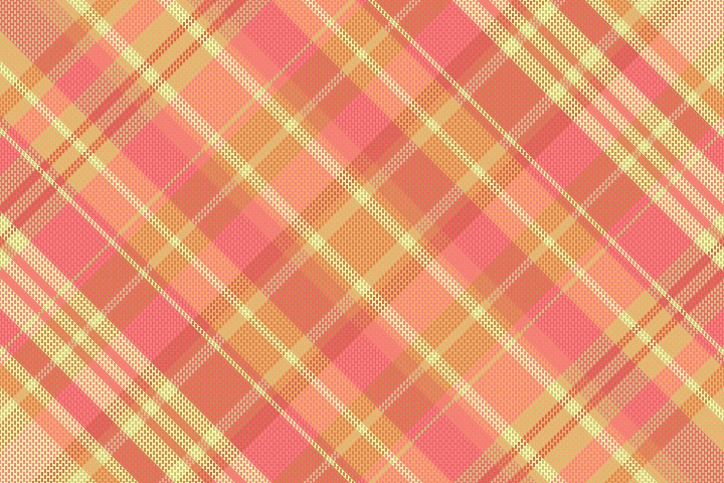 Tartan-Plaidmuster mit Textur und Sommerfarbe. vektor