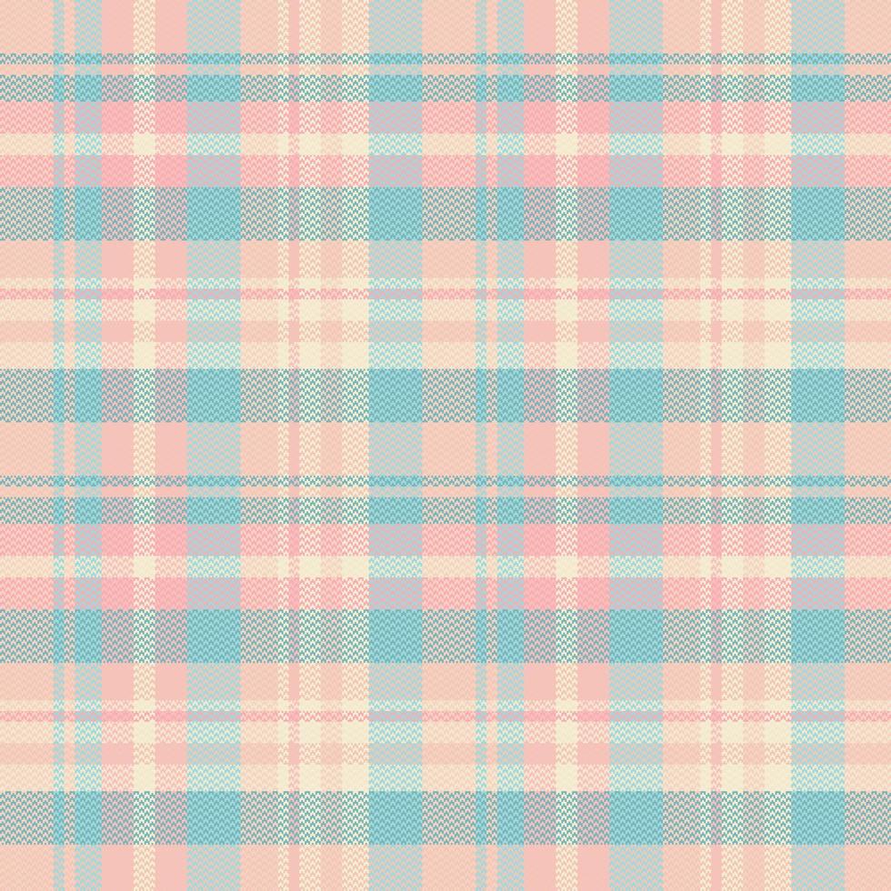 tartan plädmönster med textur och sommarfärg. vektor