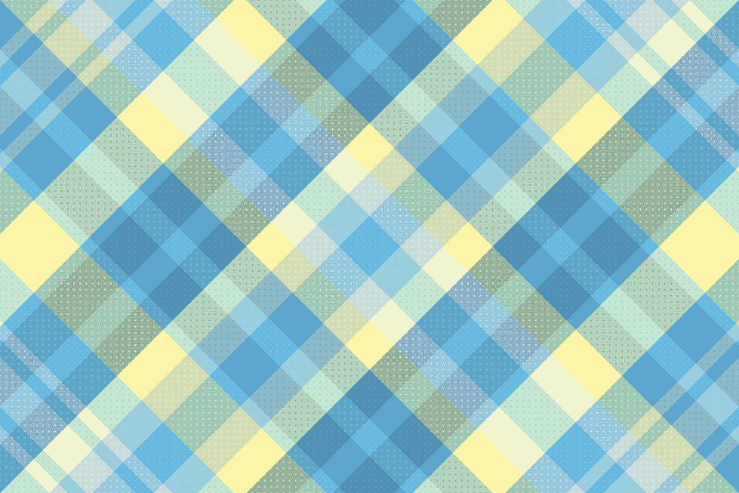 tartan plädmönster med textur och sommarfärg. vektor