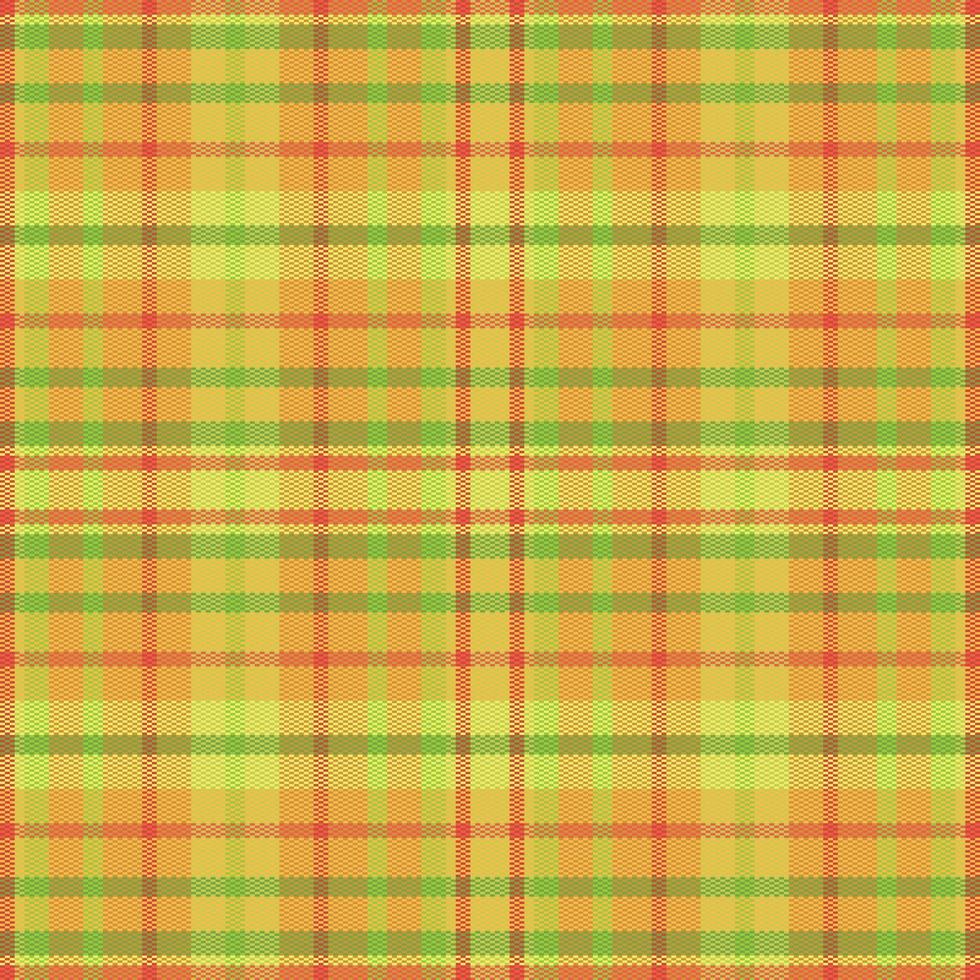 Tartan-Plaidmuster mit Textur und Sommerfarbe. vektor