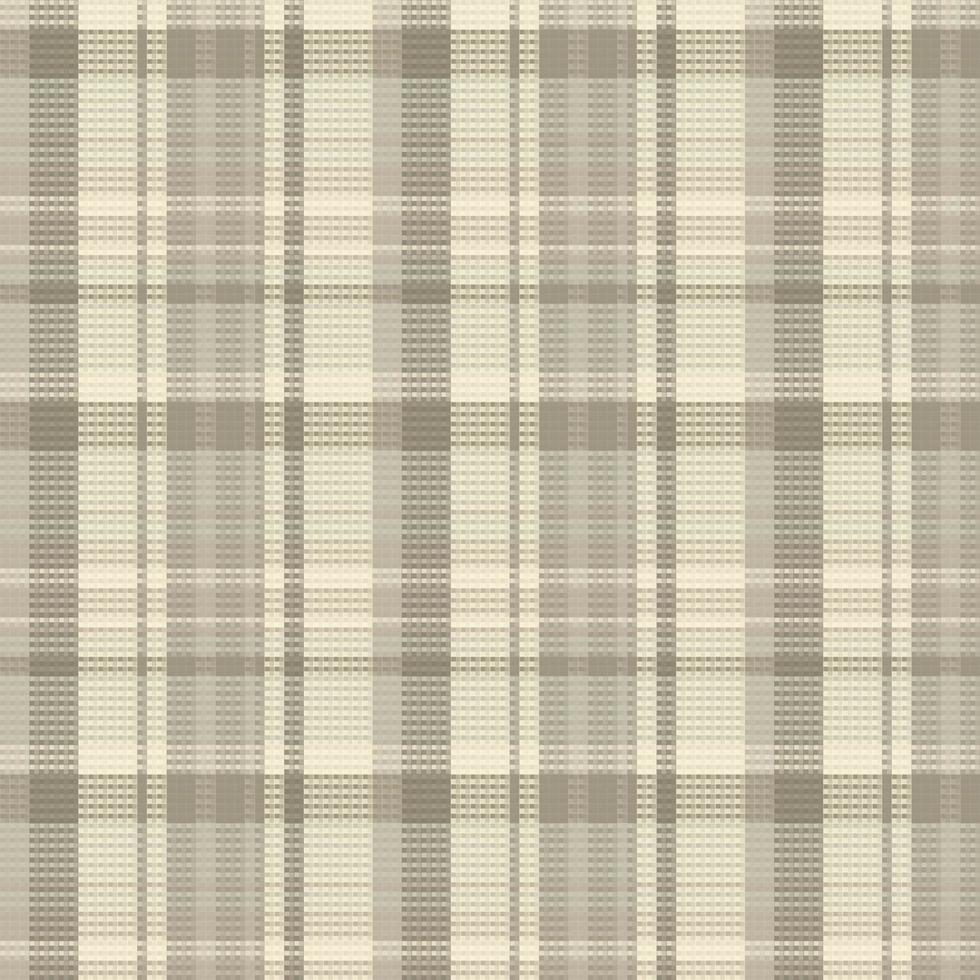 Tartan-Plaidmuster mit Textur und warmer Farbe. vektor