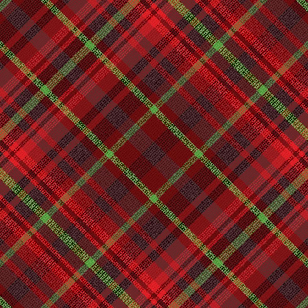 karierter musterhintergrund des tartans mit der farbe des valentinsgrußes. vektor