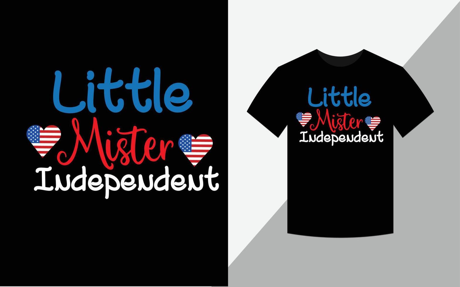 lille herre indepentent, glad 4 juli 2021 amerika självständighetsdag tshirt design vektor fil