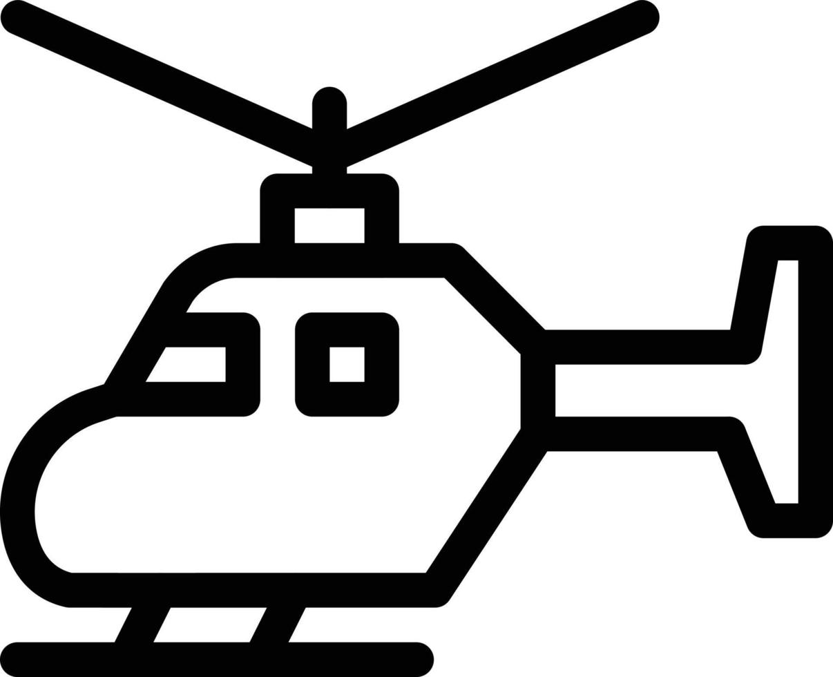 helikopter vektor illustration på en bakgrund. premium kvalitet symbols.vector ikoner för koncept och grafisk design.