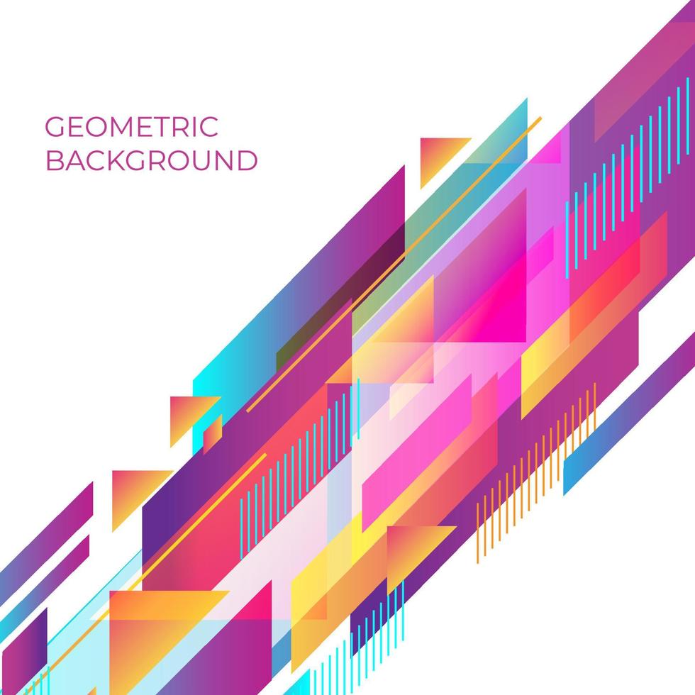 abstrakt geometrisk vektor design illustration bakgrund