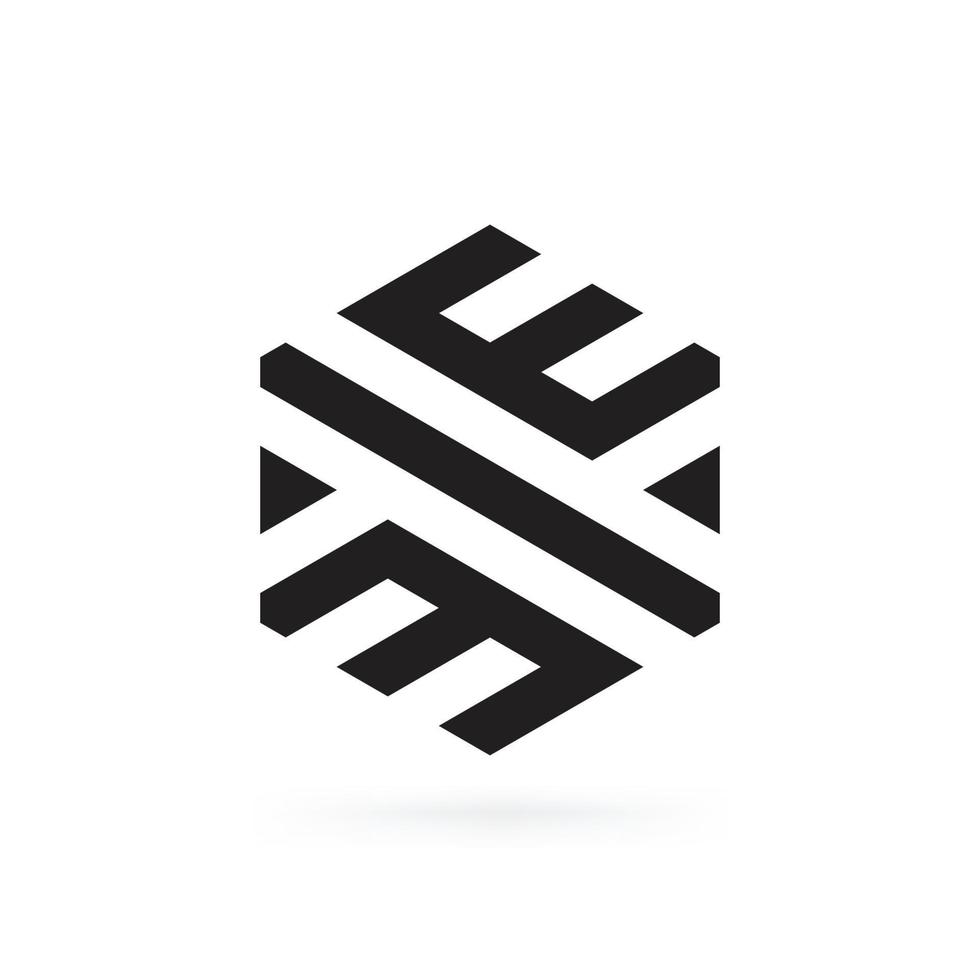 kreativa moderna unika bokstaven e logotyp ikon design vektor mall
