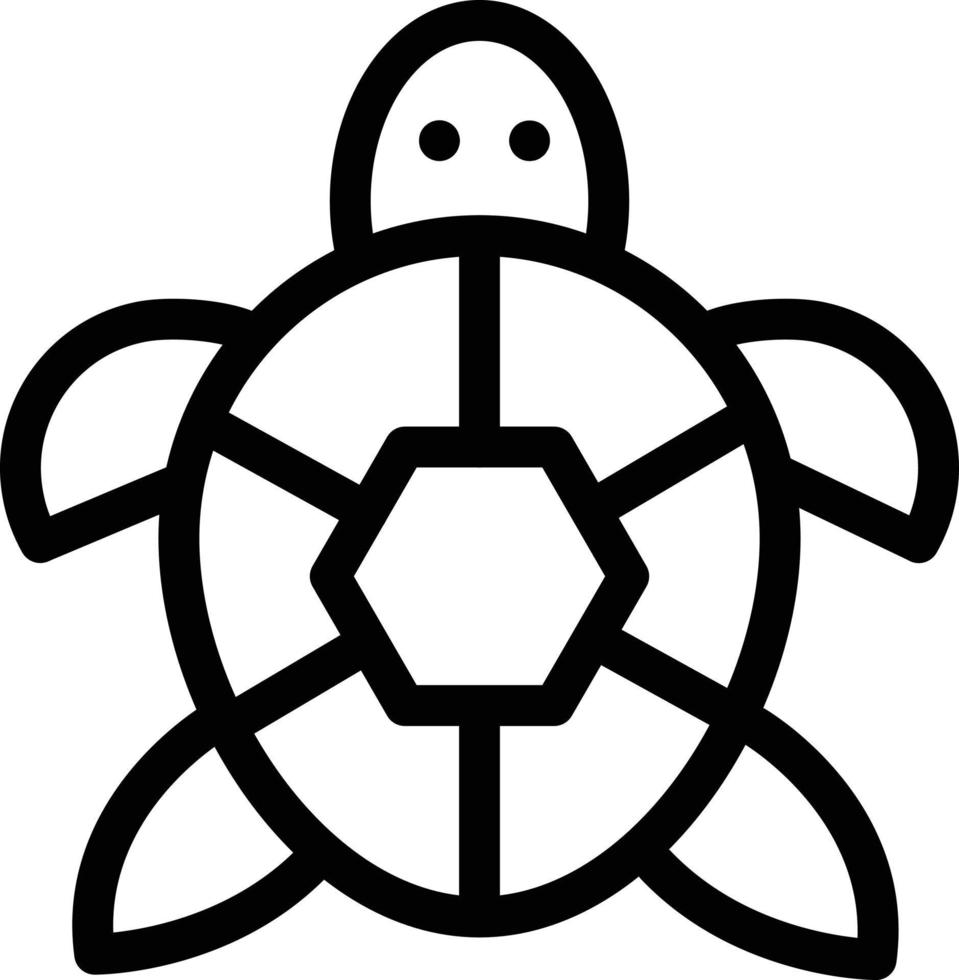 schildkrötenvektorillustration auf einem hintergrund. hochwertige symbole. vektorikonen für konzept und grafikdesign. vektor