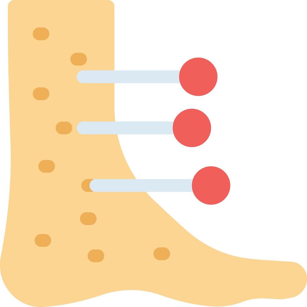 akupunktur vektor illustration på en bakgrund. premium kvalitet symbols.vector ikoner för koncept och grafisk design.