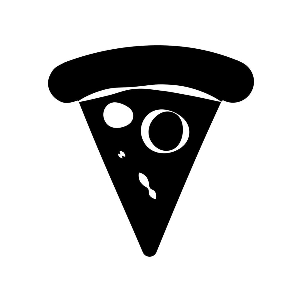 illustration vektorgrafik av pizza ikon vektor