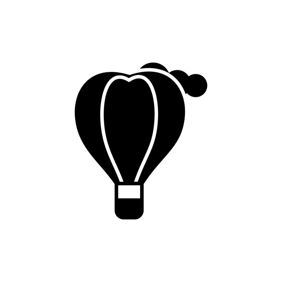 illustration vektorgrafik av luftballongikonen vektor