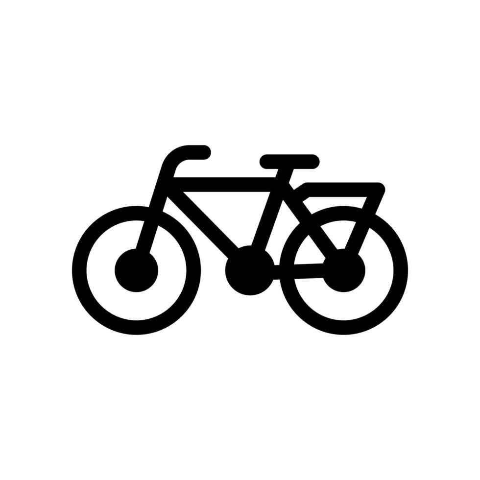 Abbildung Vektorgrafik Fahrrad-Symbol vektor