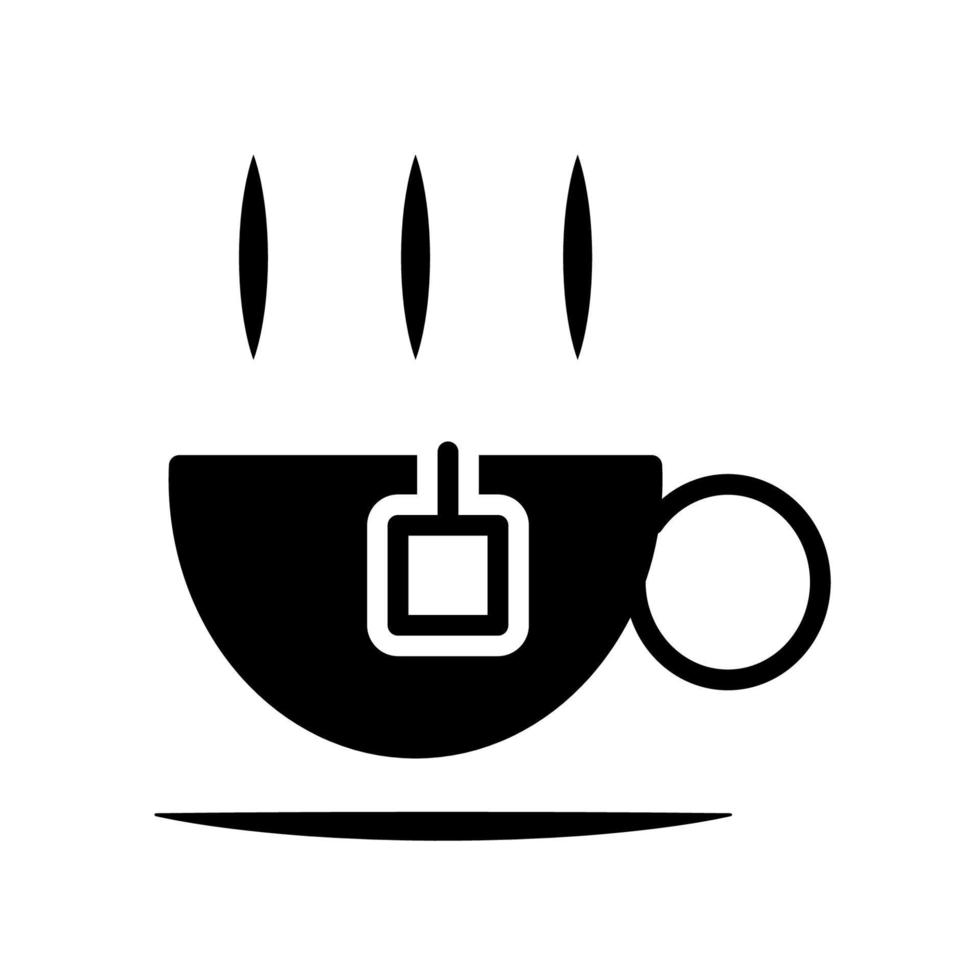 Abbildung Vektorgrafik der Tasse Tee-Symbol vektor