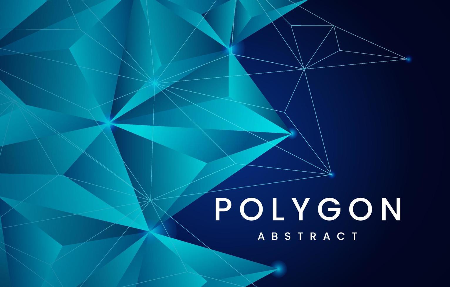 polygonen abstrakt polygonal geometriska mönster med triangel och cirklar bakgrundsdesign, vektor och illustration