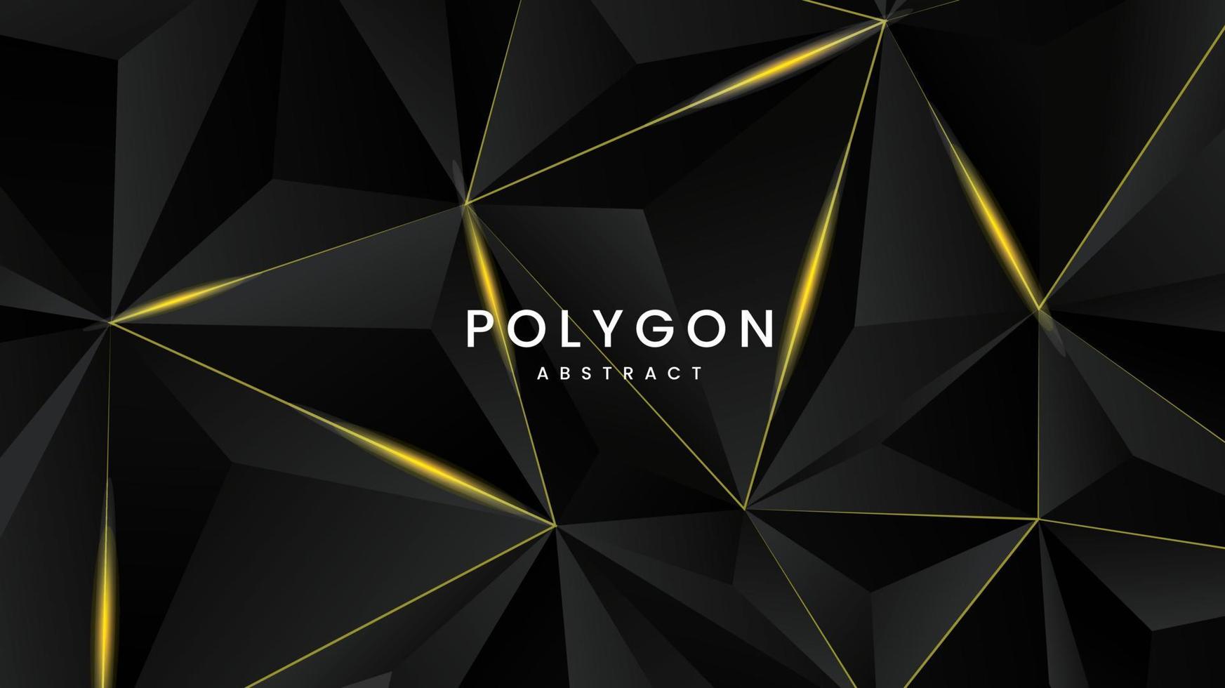 das polygon abstrakte polygonale geometrische muster mit dreieck und kreisen hintergrunddesign, vektor und illustration