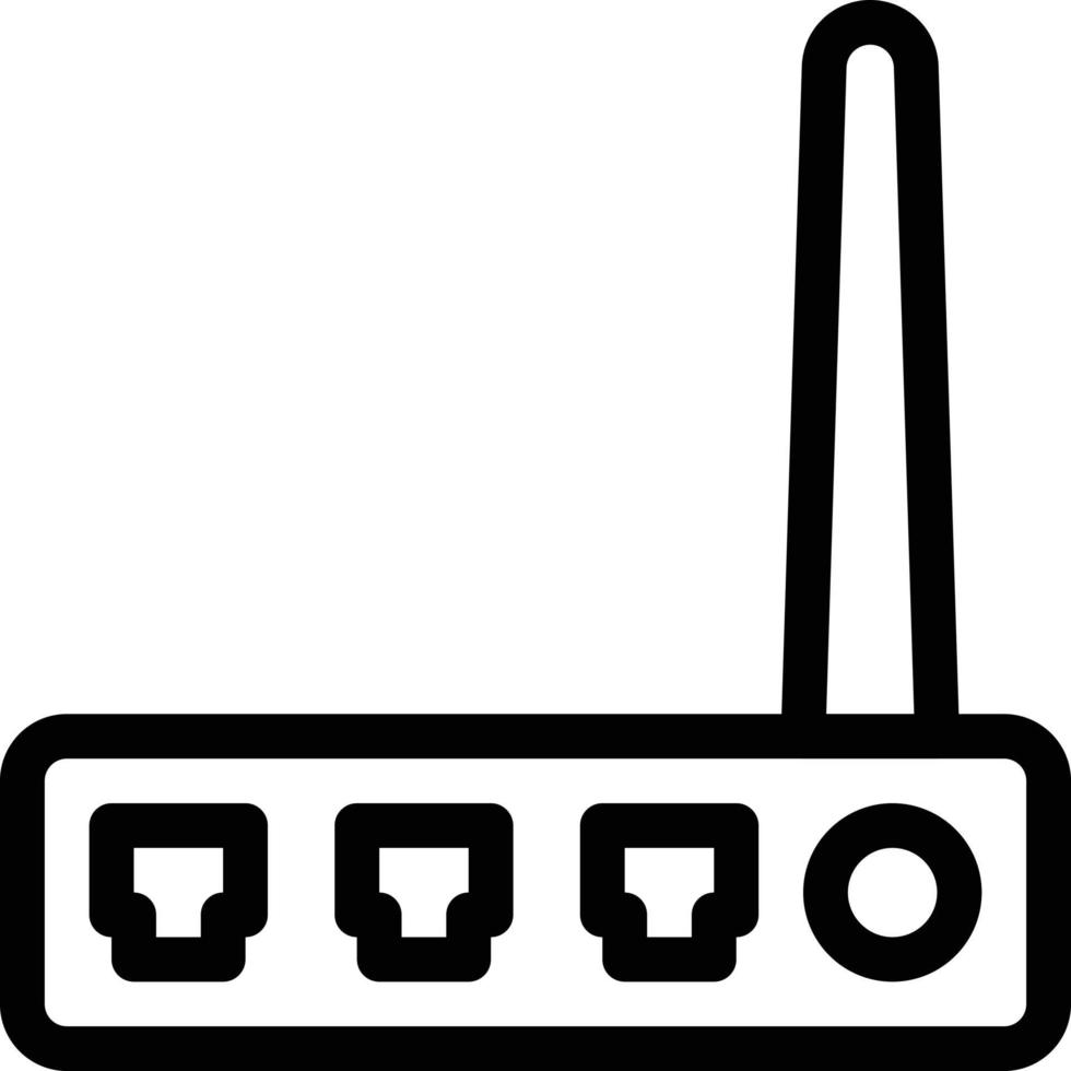 modem port vektor illustration på en bakgrund. premium kvalitet symbols.vector ikoner för koncept och grafisk design.