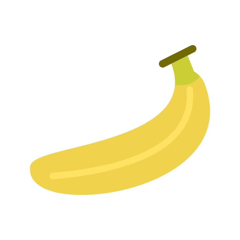 Symbol für die Bananenlinie vektor
