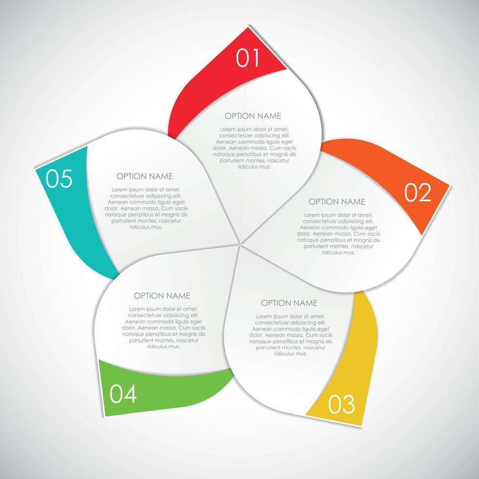 infographic designelement för ditt företag vektorillustration. vektor