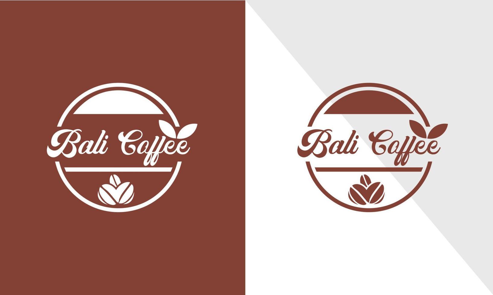 kaffe logotyp design vektor mallelement. logotyper samling för kaféer, kaféer och restauranger. vektor illustration. hipster och retrostil. design vektor