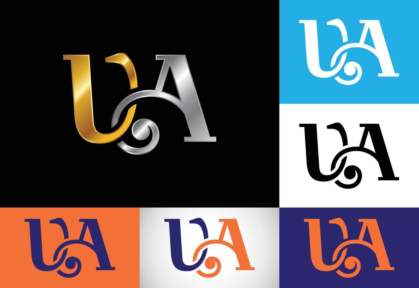 initial bokstav va logotyp design vektor. grafisk alfabetsymbol för företagets företagsidentitet vektor