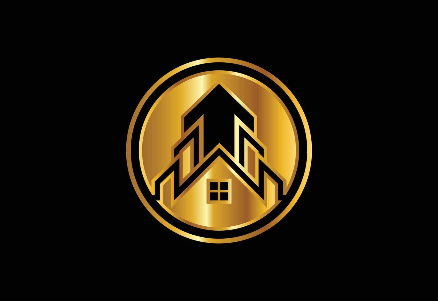 fastighets logotyp, hus logotyp, hem logotyp tecken symbol vektor