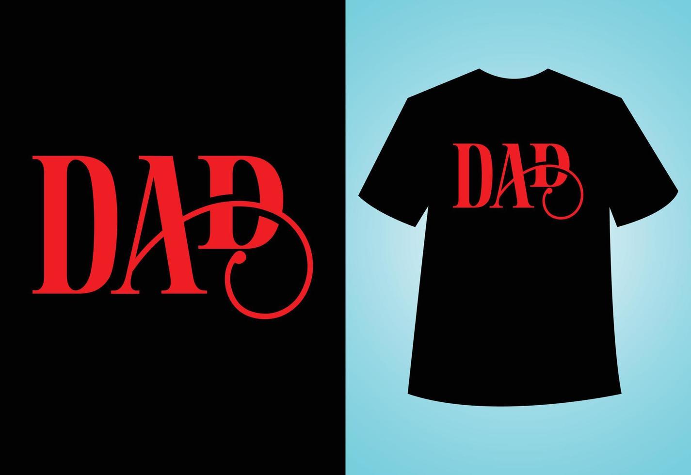 glad fars dag, typografi vektor pappa t-shirt design.