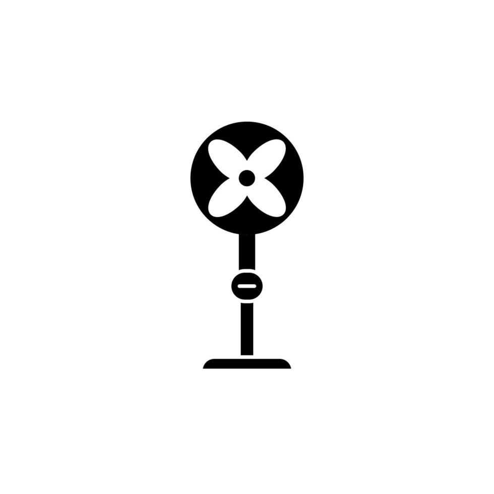 Abbildung Vektorgrafik Stand-Fan-Symbol vektor