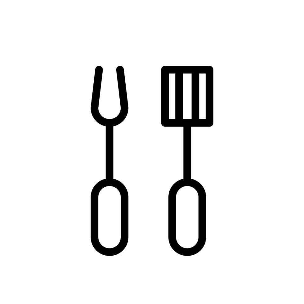 Illustrationsvektorgrafik des Grillsymbols vektor