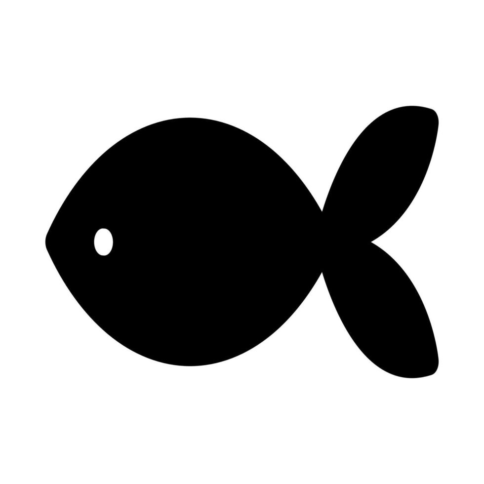 Abbildung Vektorgrafik Fisch-Symbol vektor