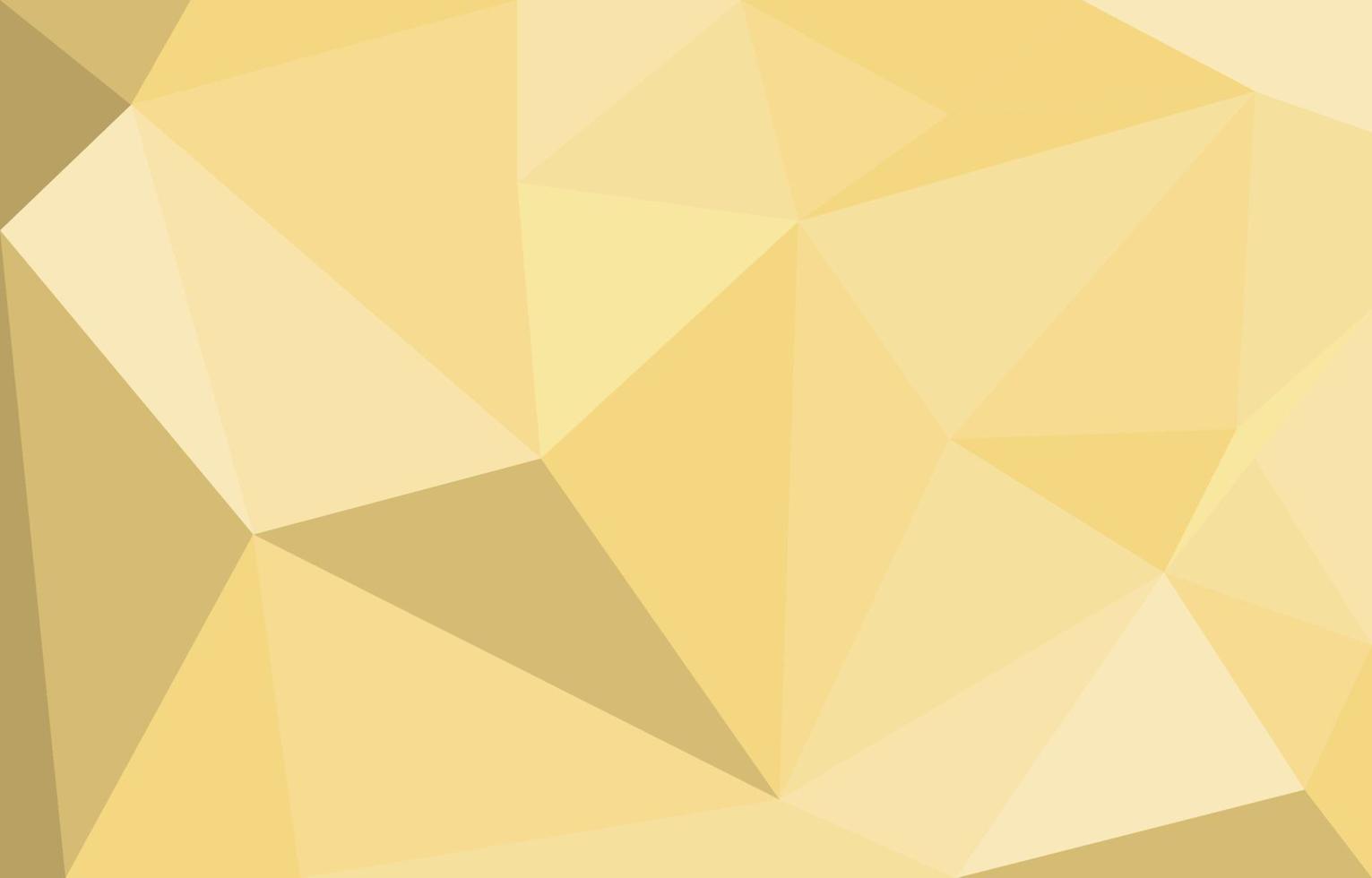 Abstrakter Hintergrund aus hellbrauner, niedriger polygonaler geometrischer Dreiecksform, Vektorillustration, minimaler Stil vektor