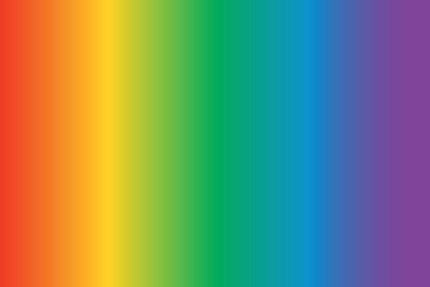 Regenbogenflaggenhintergrund mit Farbverlauf für den Stolzmonat. vektor